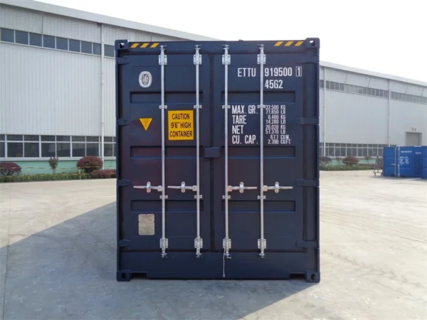 40 fuß high cube container, 3 seiten zu öffnen (side door )