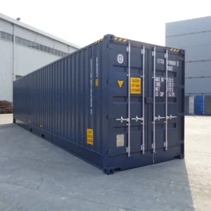 40 fuß high cube container, 3 seiten zu öffnen (side door )