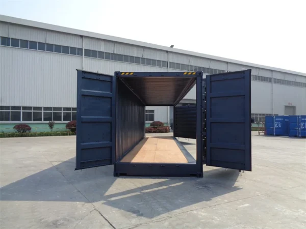 40 fuß high cube container, 3 seiten zu öffnen (side door )